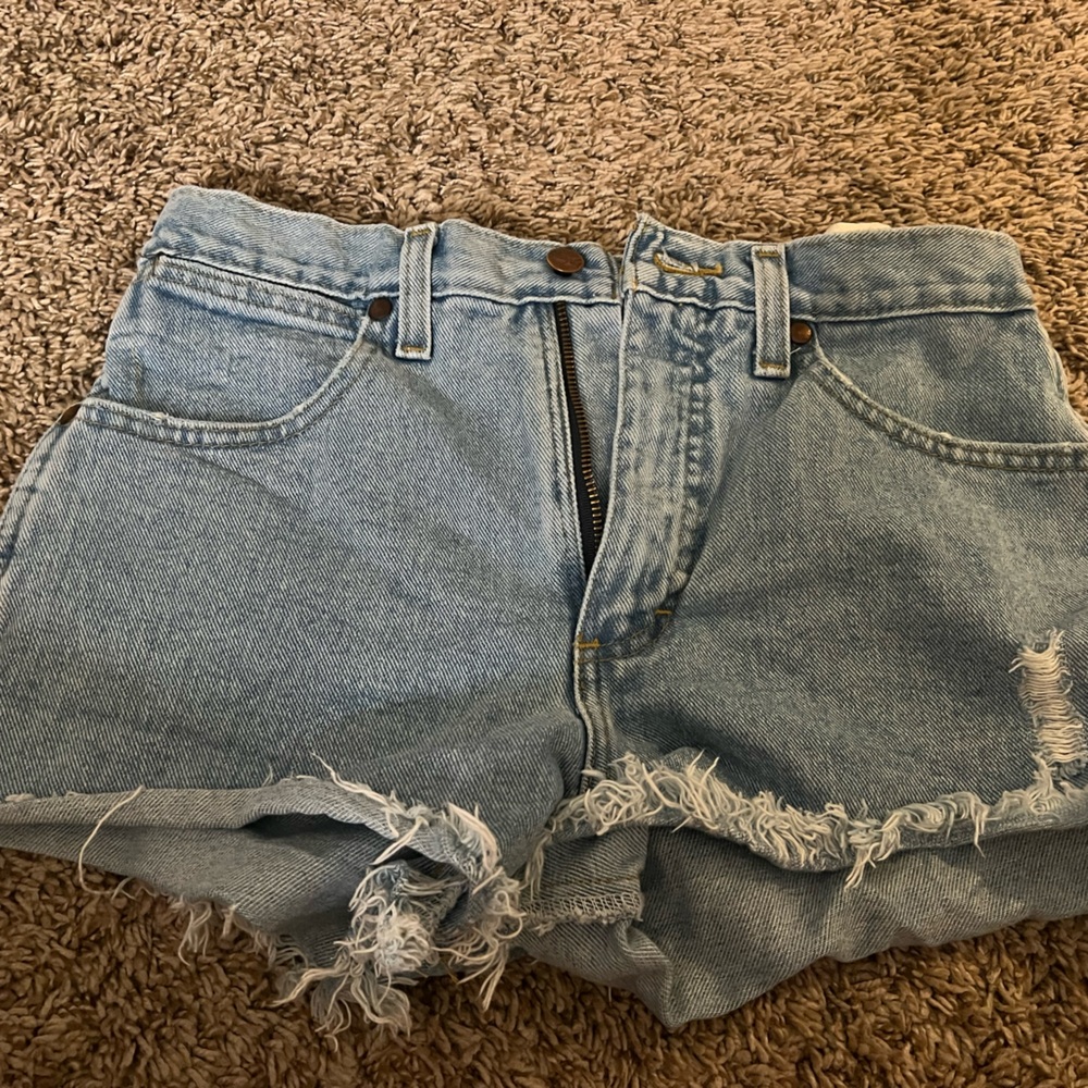 Wrangler Jean Shorts, worn twice!! Great condition.